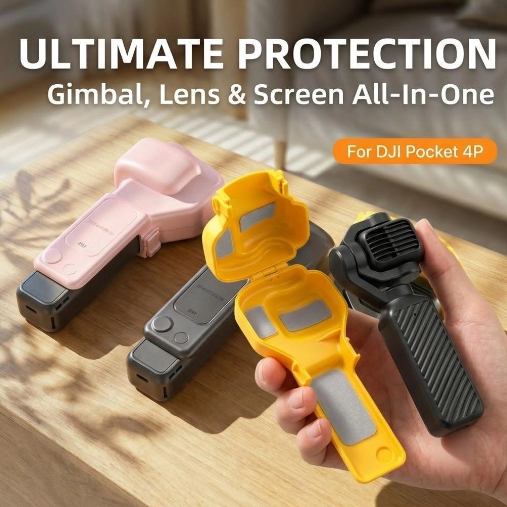 Lens Case Pouch - Funda protectora para DJI Pocket 4P,