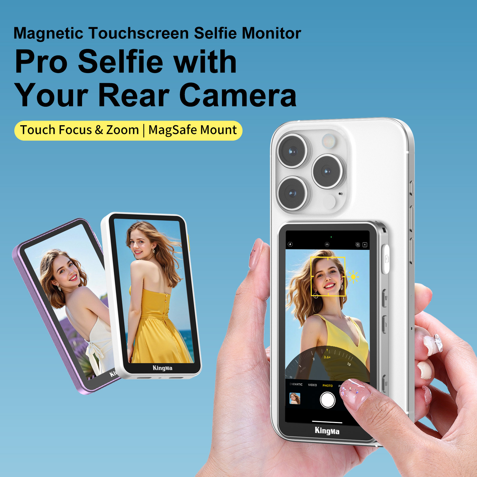 Photography Unit - PH02 ULTRA Phone Vlog Selfie Monitor