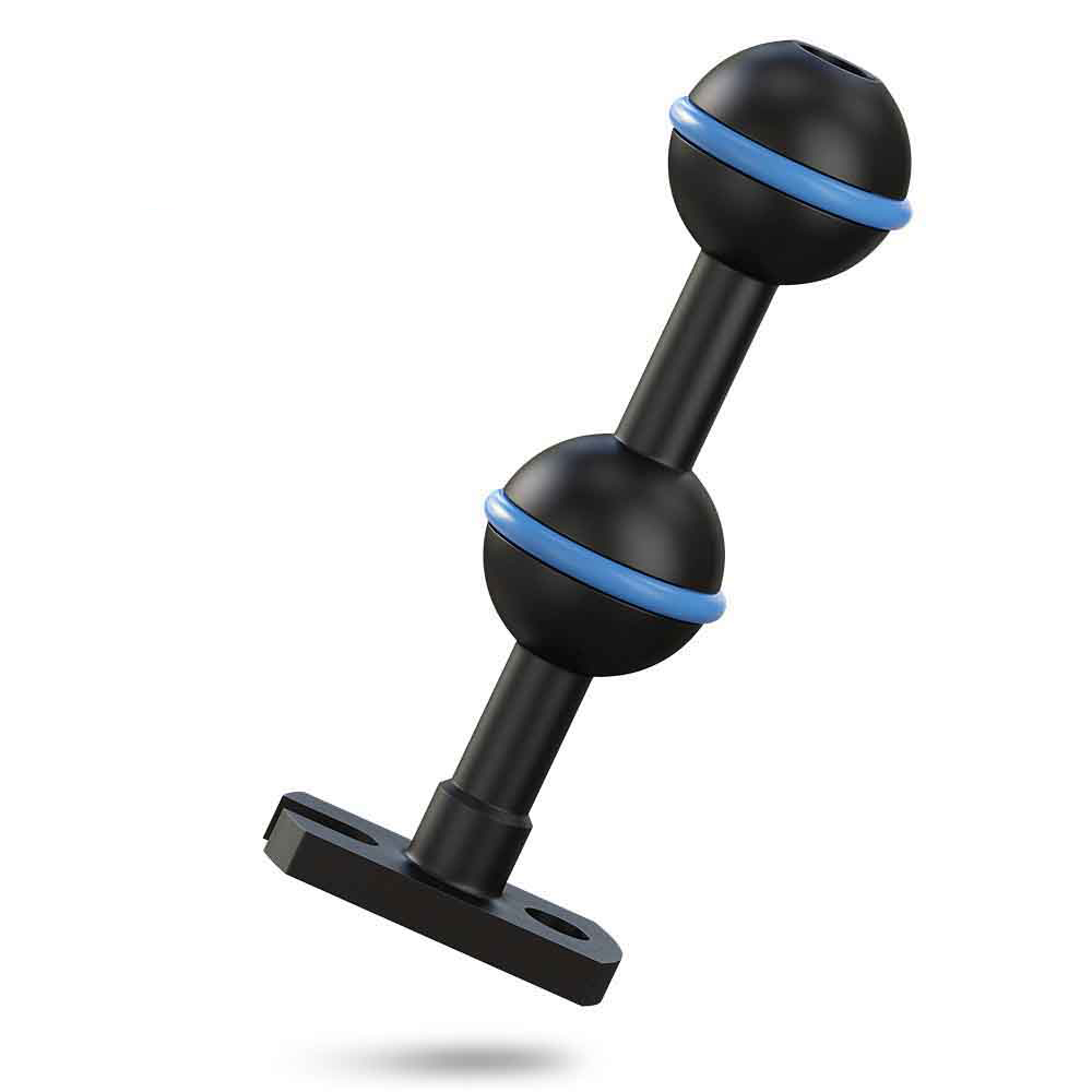 Photography Zone System - Adaptador de bola doble de 1''