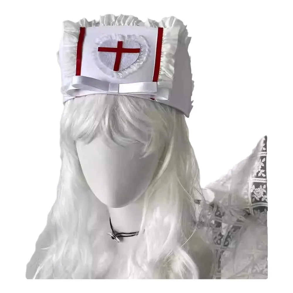 Photography Unit - Gorro de enfermera para Cosplay, accesorios