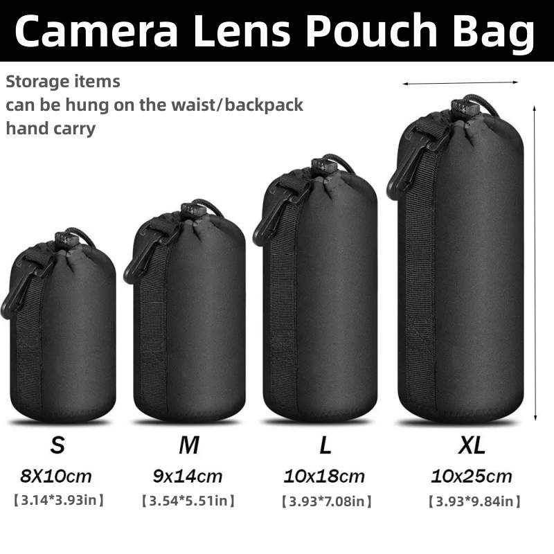 Photography Zone System - Bolsa para lente de cámara RF11,