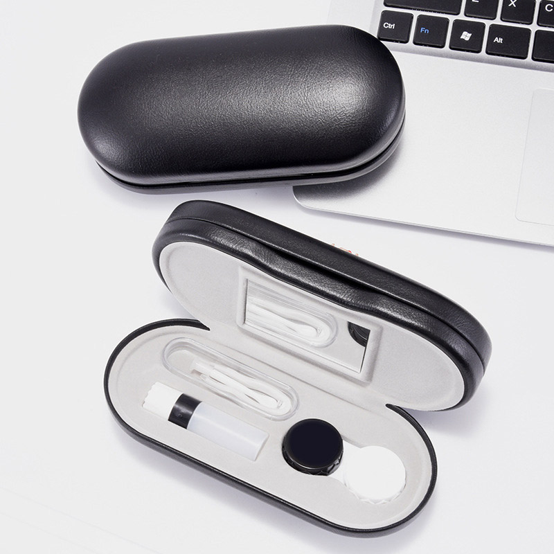 Caja de gafas 2 en 1 de doble  - Lens Case Pouch reseña y precio