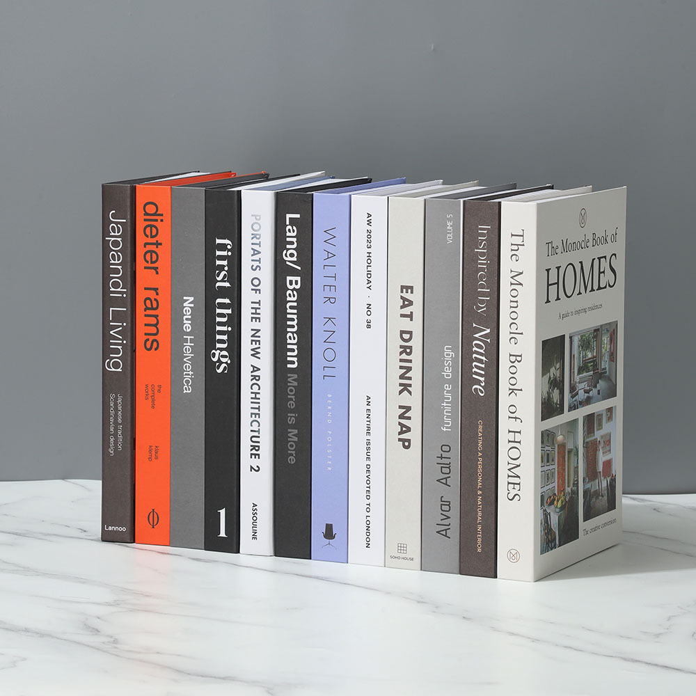 Libros falsos de moda para dec - Photography Magazine reseña y precio
