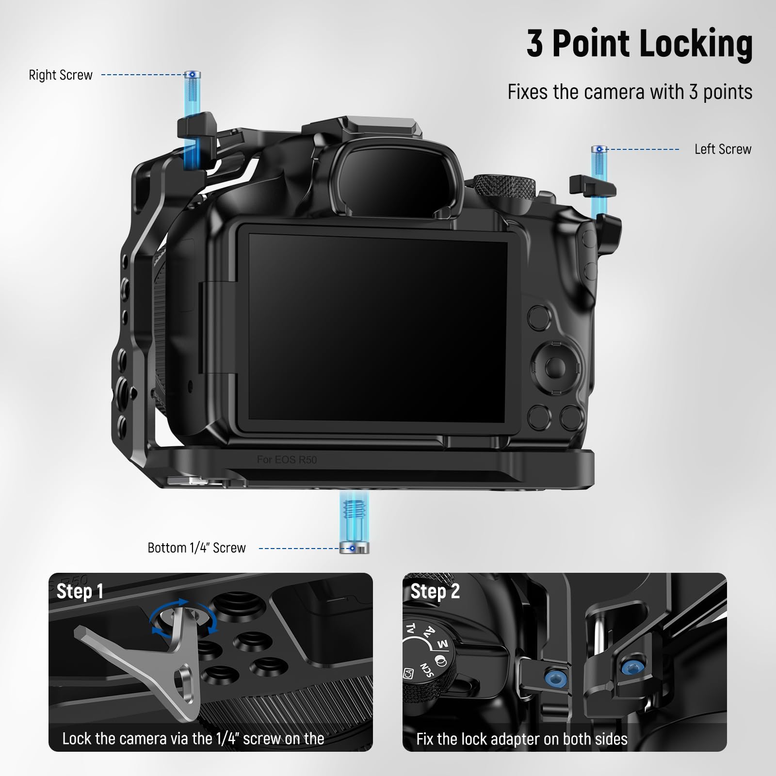Jaula de cámara NEEWER R50 Com - Photography Zone System reseña y precio