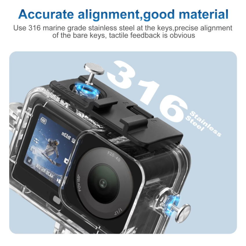 Compatible con DJI Action 6 Ca - Camera Cold Shoe reseña y precio