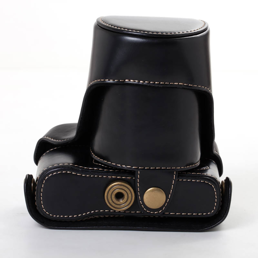 Funda de cuero PU para cámara, - Lens Case Pouch reseña y precio