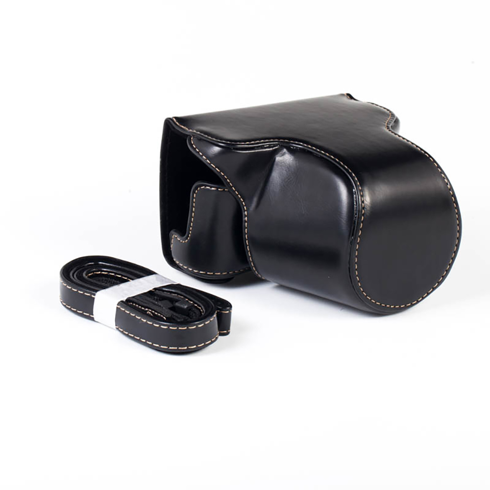 Funda de cuero PU para cámara, - Lens Case Pouch reseña y precio