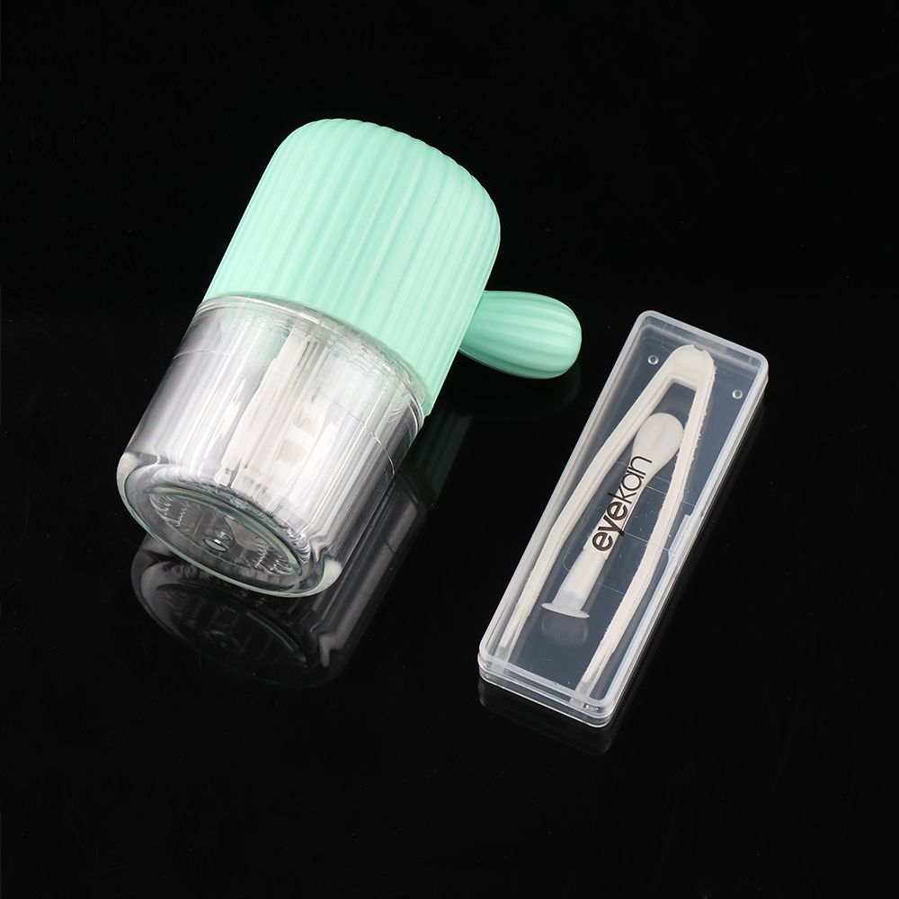 Lavadora de lentes de contacto - Lens Case Pouch reseña y precio