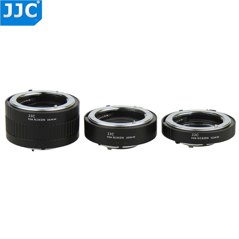 JJC adaptador de lente de exte - Macro Extension Tube reseña y precio