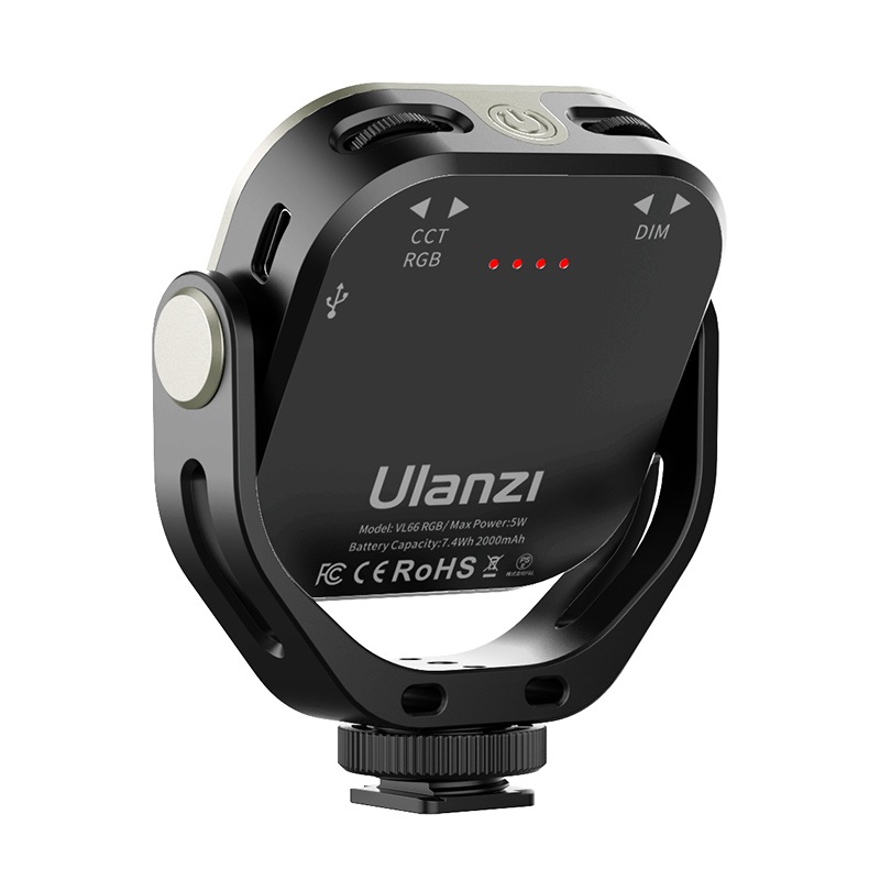 Luz de vídeo Ulanzi VL66 RGB 2 - Camera Cold Shoe reseña y precio