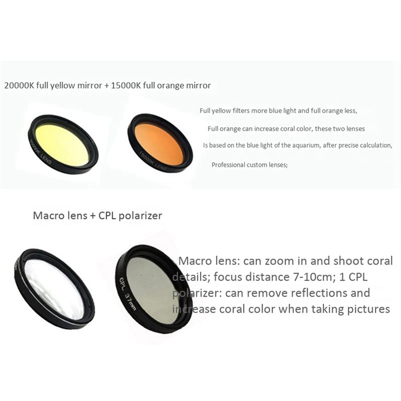 3X Filtro de Lente para Cámara - Photography Yellow Filter reseña y precio
