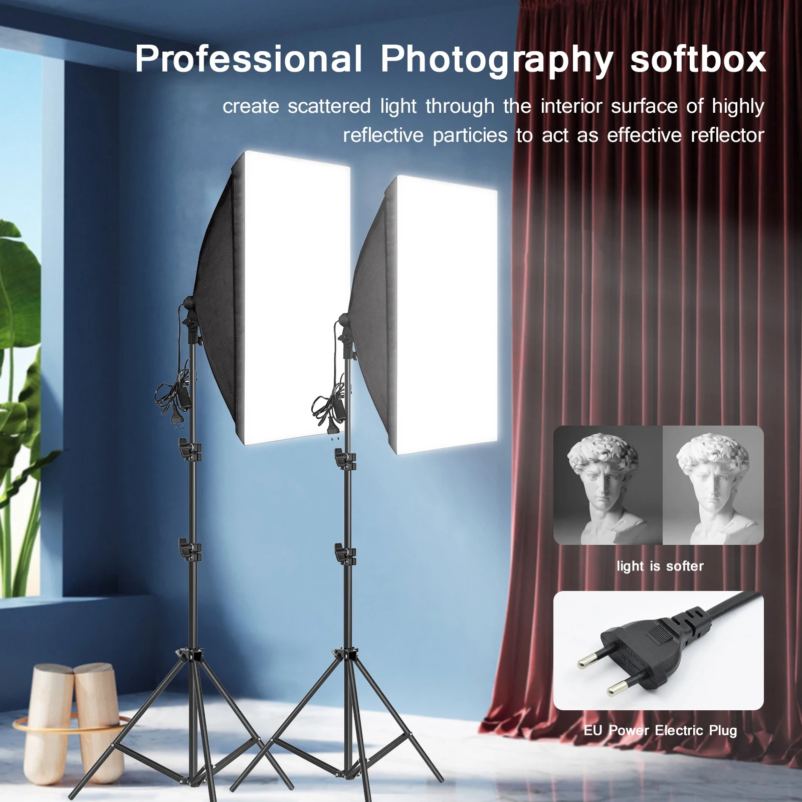 Softbox de fotografía profesio - Photography Bulb reseña y precio