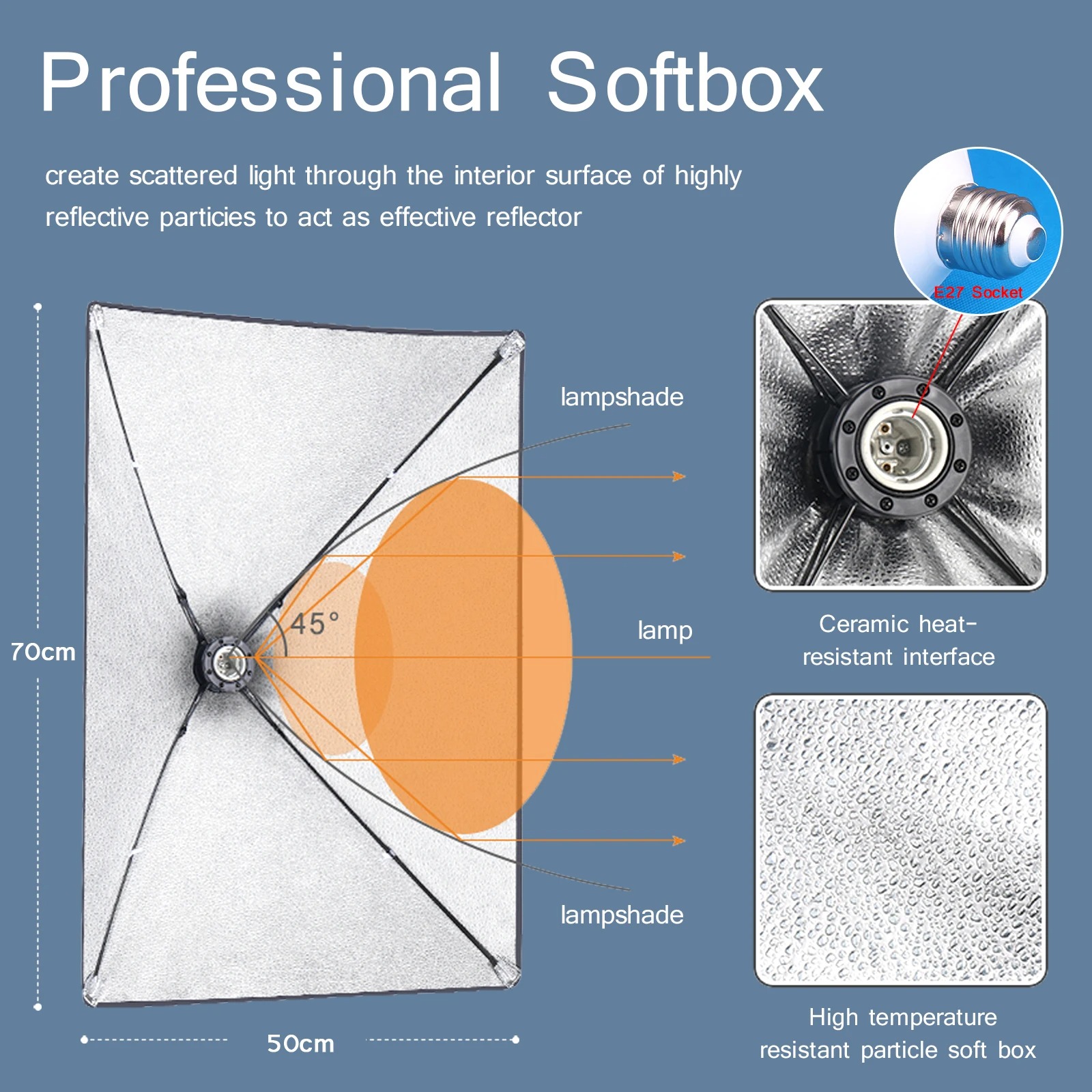 Softbox de fotografía profesio - Photography Bulb reseña y precio