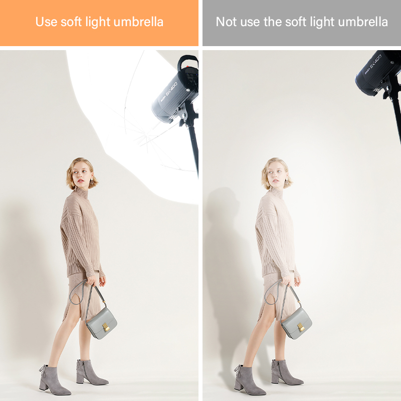 Paraguas difusor de luz blanca - Photography Umbrella Light reseña y precio