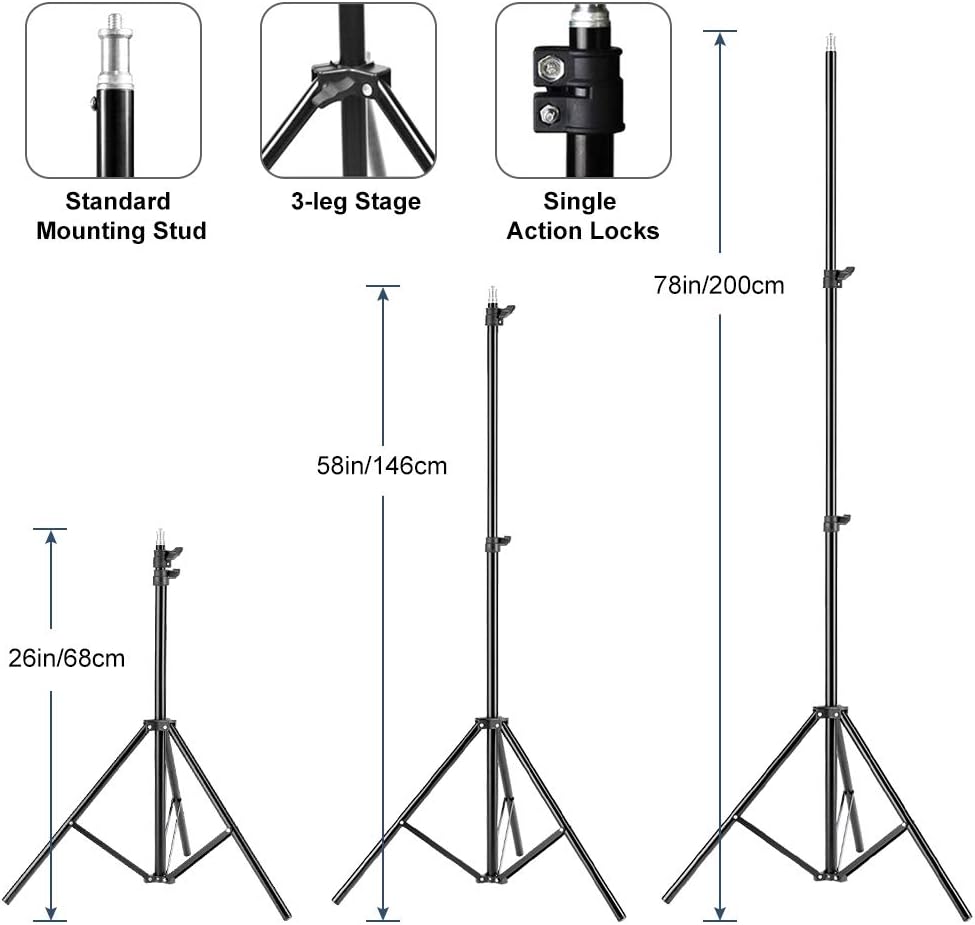 Kit de iluminación con caja de - Photography Bulb reseña y precio