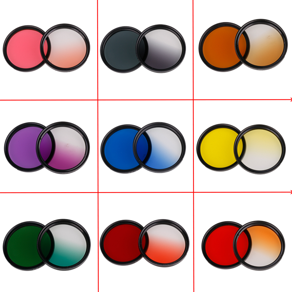 NUEVO Filtro de Color Rojo, Na - Photography Yellow Filter reseña y precio