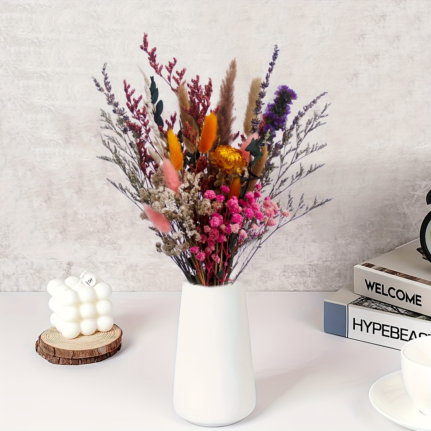 Ramo de Flores Secas Estilo IN - Photography Graduation reseña y precio