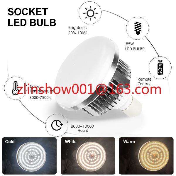 Equipo de estudio fotográfico  - Photography Umbrella Light reseña y precio