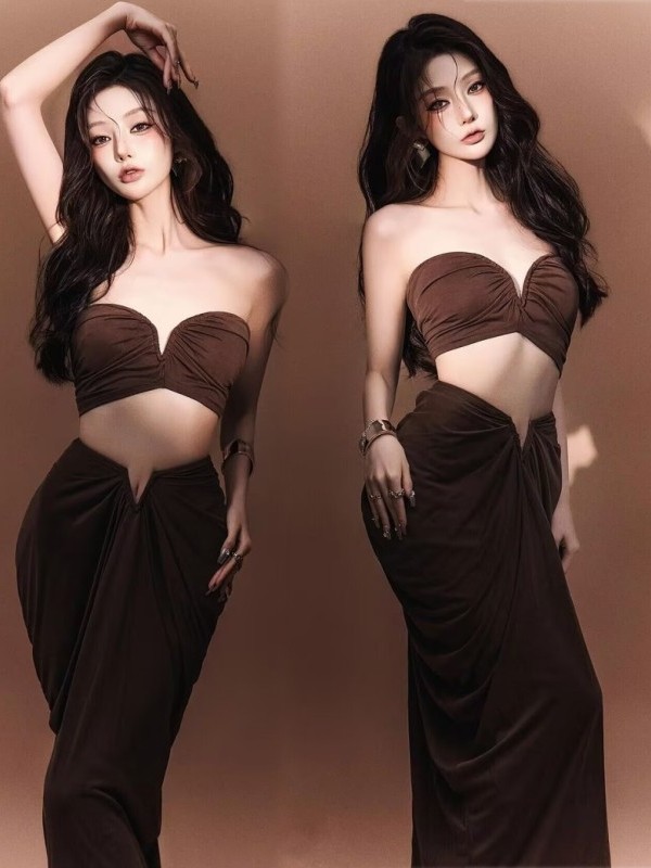 Conjunto de Vestido de Dama de - Photography Young reseña y precio