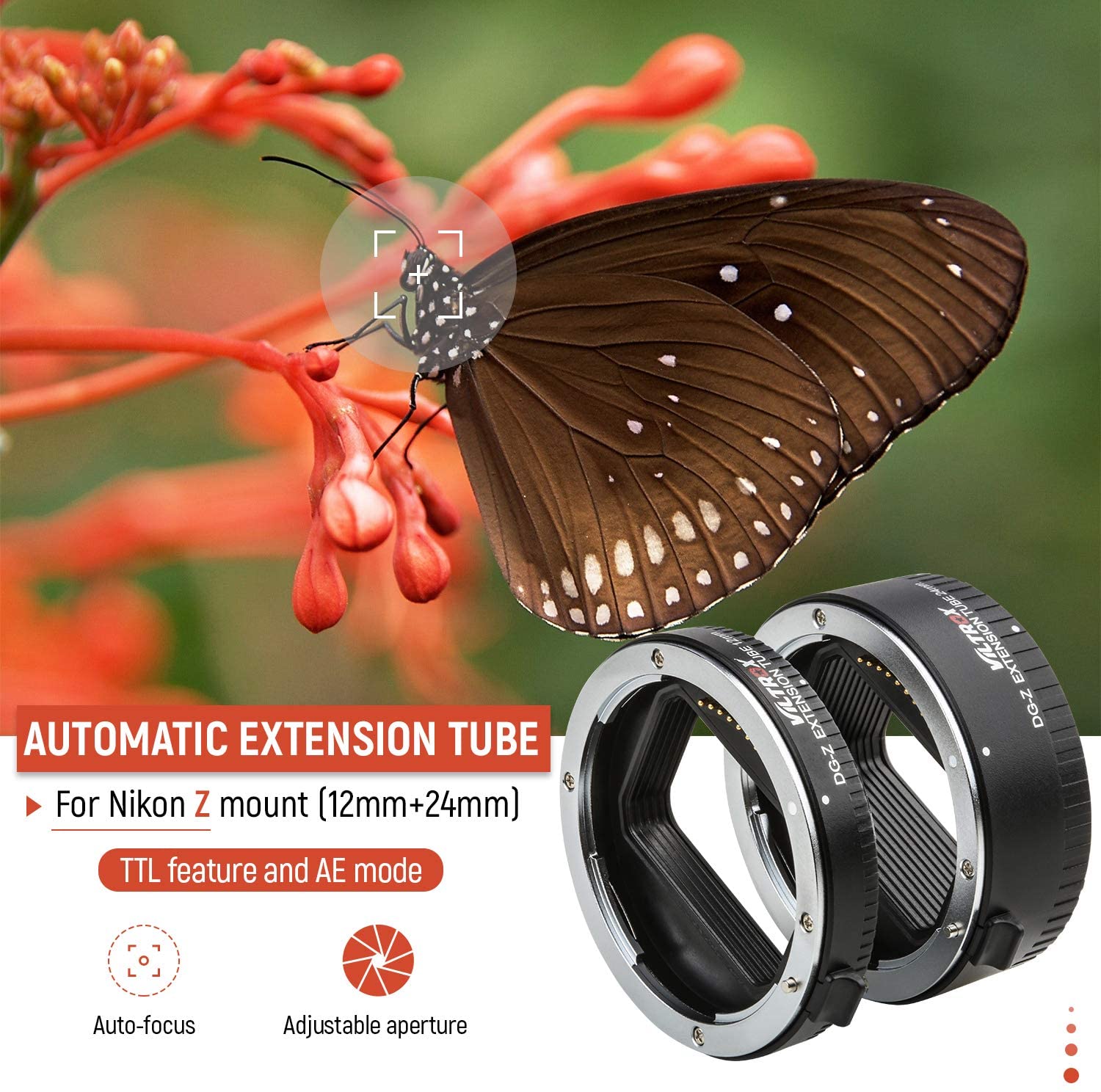 Viltrox DG-Z anillo de tubo de - Macro Extension Tube reseña y precio