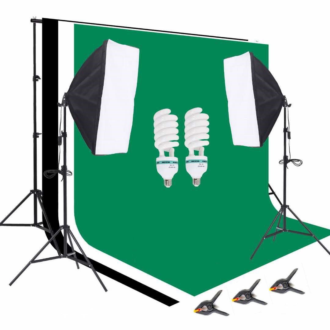 Equipo de estudio fotográfico: - Photography Umbrella Light reseña y precio