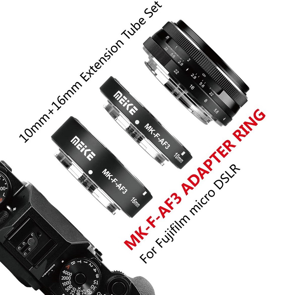 Meike x-mount Auto Fucus Macro - Macro Extension Tube reseña y precio