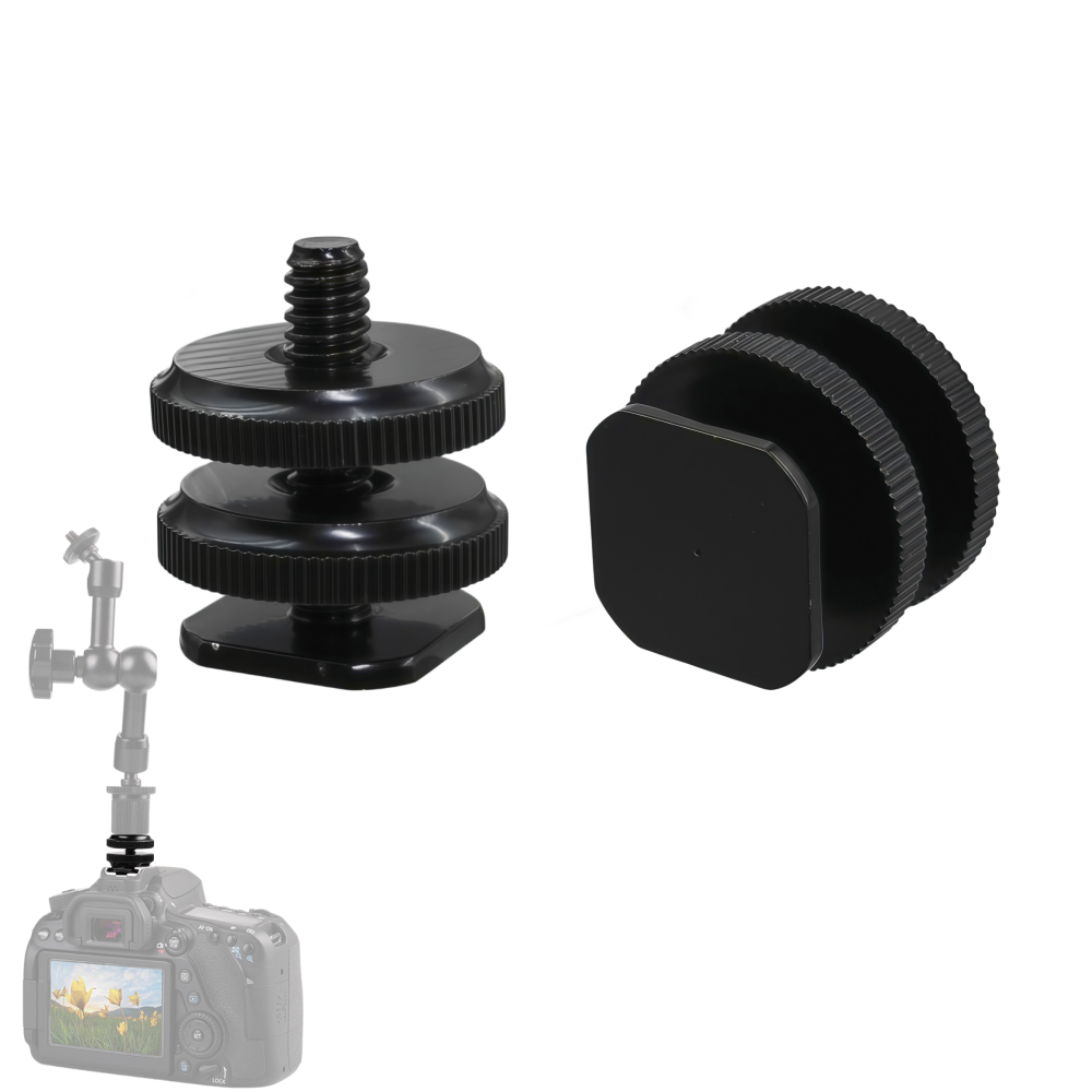 Soporte de montaje de zapata c - Camera Cold Shoe reseña y precio