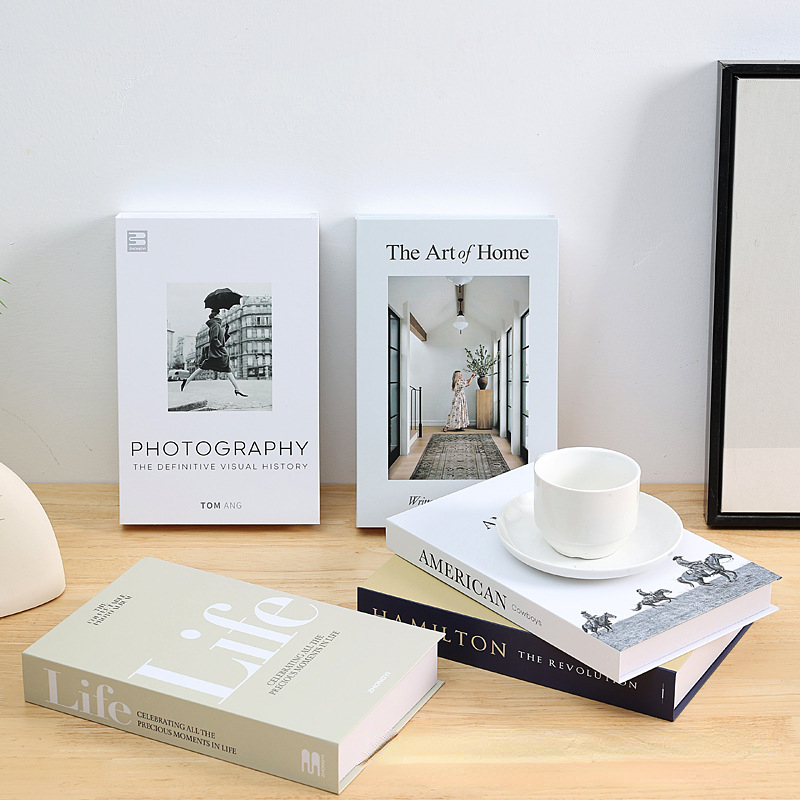 Libros falsos de moda para dec - Photography Magazine reseña y precio