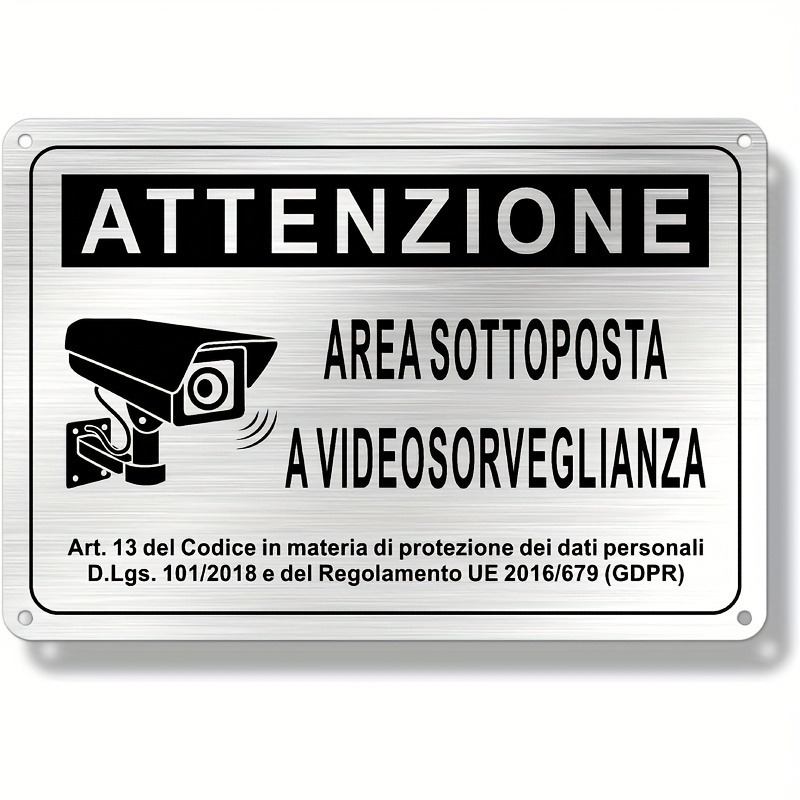 Señal de seguridad italiana de - Photography Unit reseña y precio