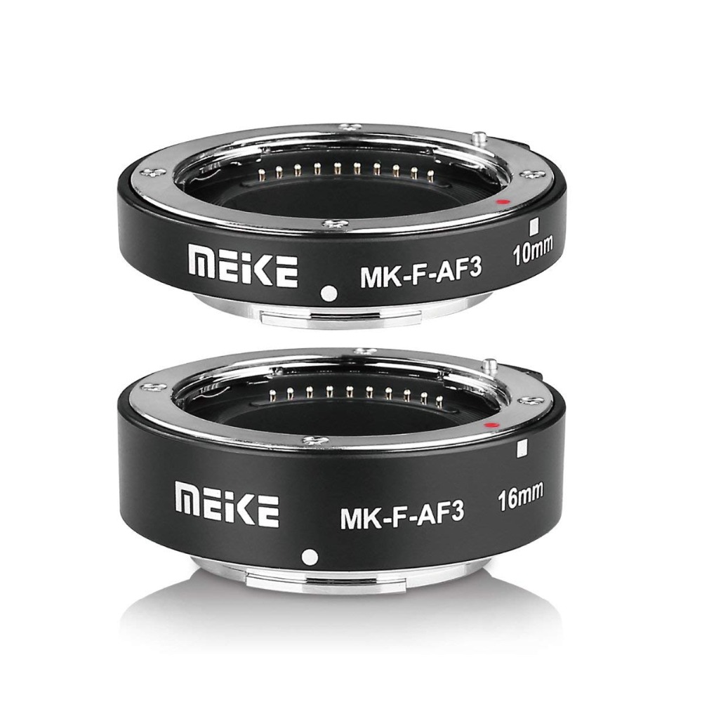 Meike MK-F-AF3 tubo de extensi - Macro Extension Tube reseña y precio