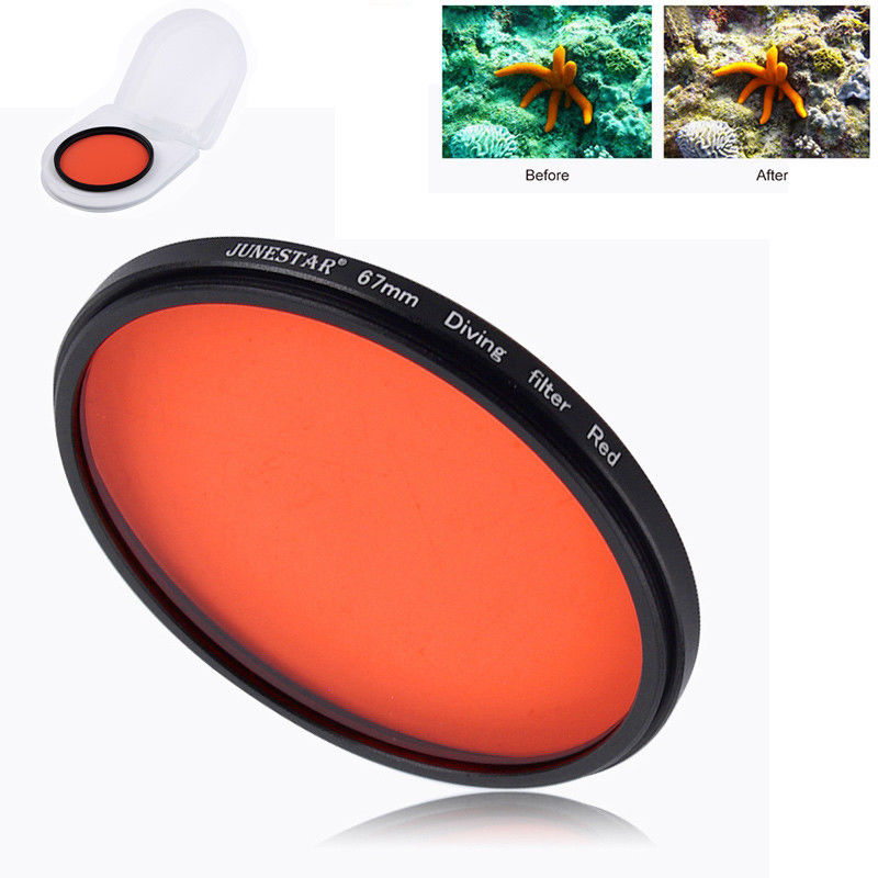 Filtro de buceo para lente de  - Photography Yellow Filter reseña y precio