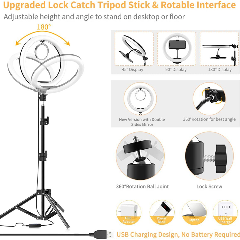 Anillo de luces LED de 16cm, 2 - Photography Bulb reseña y precio