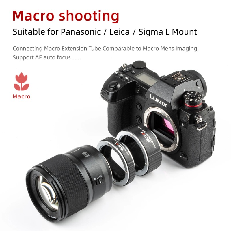 Viltrox DG-L tubo de extensión - Macro Extension Tube reseña y precio